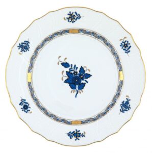 Herend Chinese Bouquet Dinner Plate - Sapphire