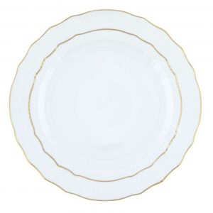 Herend Golden Edge Dinner Plate - Gold