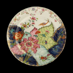 Mottahedeh Tobacco Leaf Dessert Plate