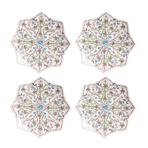 Juliska Villa Seville Scalloped Cocktail Plate S/4