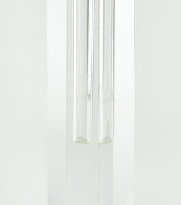 Tall Slim Crystal Bud Vase