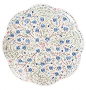 Juliska Villa Seville Chambray Salad/Dessert Plate