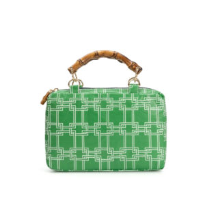 Lime Buckle City Clutch
