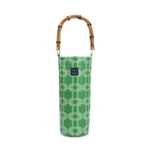 Lime Buckle Wine Tote