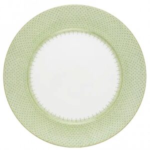 Apple Green Lace Service Plate