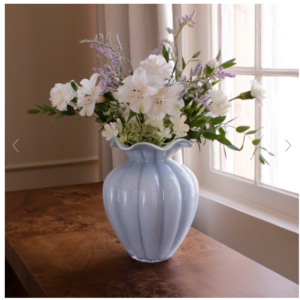 Glass Vento Large Vase Periwinkle