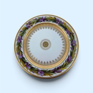 Bernardaud Botanique Iris Salad Plate